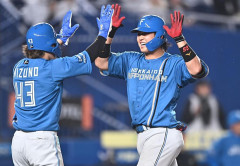 【日本ハム】進藤勇也、プロ初本塁打となる1号2ラン｜ロッテ戦｜打った瞬間の反応まとめ｜5/13