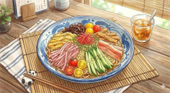 冷やし中華の具にトマトを提案したい