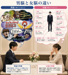 婚活中の男脳と女脳の違いｗｗｗｗｗｗｗｗｗｗｗｗｗｗ