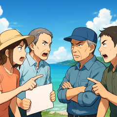 辺野古抗議団体「事故当日の海は穏やかだった。海人が言ってた」 漁協「嘘乙」
