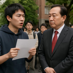 「差別的な言論の自粛を」神谷宗幣参政党代表に東大生が 五月祭での講演前に抗議文、SNS騒然   |  呼ぶ方も抗議する方も頭が悪い。  |  雑魚ウヨがなぜ雑魚なのか