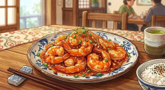 ワイの作ったエビチリ評価してほしいんやが