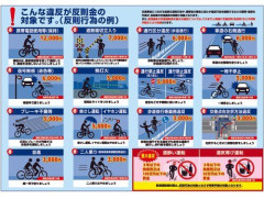 【朗報】自転車青切符、4月は2000件以上