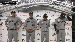 ロッテ、お立ち台４人