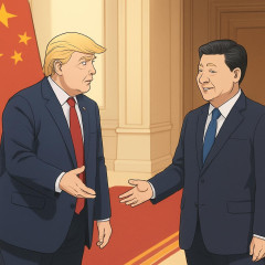 トランプ訪中、どっちが招待客か分からなくなる   #画像 |  台湾有事発言から決まってたんだよ