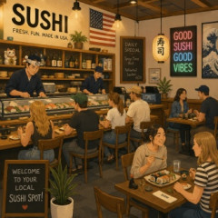 【悲報】アメリカで寿司ガキが社会問題に