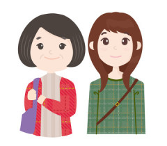 【画像】とっても育ちの良さそうな母娘が見つかる