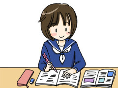 【画像】JSさん、お勉強中にお胸をアピールしてしまう