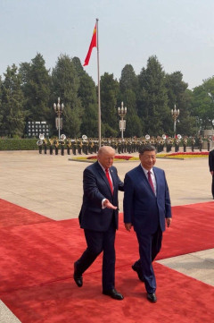 【画像】トランプ訪中、どっちが招待客か分からなくなる