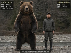 【画像】お前ら「クマサンなんて1発ぶち込んでやれば余裕w」チャッピ「すごいね！画像を作成します…」