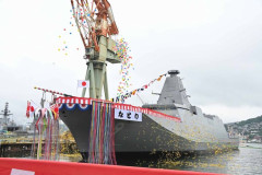 海自向け新護衛艦「なとり」、5月21日に三菱重工長崎造船所で引渡式を実施へ！