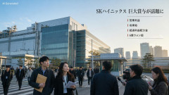 【速報】半導体企業バブル過ぎる　韓国SKハイニックス、半導体メモリ工場の全工員にボーナス6600万円支給！