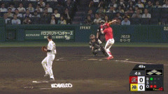 【阪神対広島6回戦】広島・モンテロ、阪神・大竹から第5号先制ソロホームラン！！！！！！！！！！！