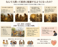 なんで人間って弱者に配慮するようになったの？