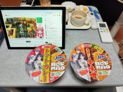 【画像】ブイチューバーのカップラーメンを食べるよ～！