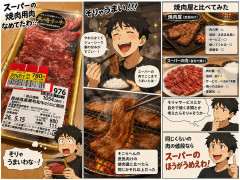 スーパーの焼肉用肉なめてたわ…