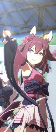 【ウマ娘】後ろのアルダン、でっか…