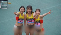 【画像】大学陸上部「女子選手の画像は性的消費されないように加工しとかなきゃな…」