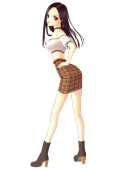 【画像】韓国美女の透き通るような色白ボディ