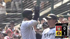 【阪神対広島7回戦】阪神、初回1アウト二三塁から佐藤輝明のタイムリーで先制！！！！！！！！！！！