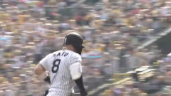 【阪神対広島7回戦】阪神・佐藤輝明、広島・森下からリーグ単独トップとなる第11号ソロホームラン！！！！！！！！！！！！！！！！！