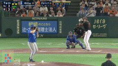 【巨人対DeNA8回戦】巨人、7回裏1アウト一三塁からダルベックの打球をフィルダースチョイス、三塁ランナーが生還し勝ち越し！！！！！