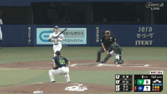 ノーコン木澤、サイクルヒット王手の村松に予想通りの押し出し四球ｗｗｗｗ