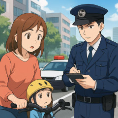 自転車のチャイルドシートは新道交法違反、青切符、罰金…さすがにやりすぎだと警察庁が法改正要望