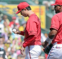 カープ森下リーグ最多5敗目＆ビジター9連敗。鈴木塹江益田0封！坂倉反撃タイムリーで村上完封阻止も1得点のみ【広島1-3阪神/試合結果】