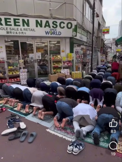 【画像】イスラム教、ガチで東京で流行るｗｗｗ