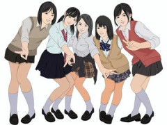 【画像】日本一かわいいJK軍団が無敵ｗｗｗ