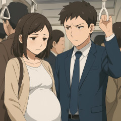 満員の新幹線自由席で優しそうな男性の横に立っても席譲られず非情な言葉に失望へ #私妊婦ですけど