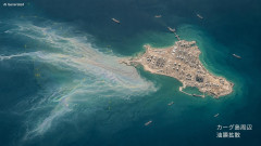 【速報】イランの原油輸出の9割を担うカーグ島で大規模石油流出 広い海域に拡散「東京ドーム1200個分を超える広さ」
