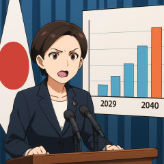 高市首相、2029年までに82万人、2040年までに1100万人の移民受け入れを発表