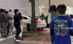調子に乗った高級スポーツカー運転手、終わる・・・