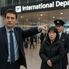 指示役とみられる男、羽田空港国際線出発ロビーに…妻は横浜のビジネスホテルで身柄確保 横浜市港北区小机町の無職夫婦   #栃木強盗殺人