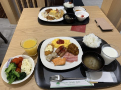 ホテルの朝ごはん、ガチで美味い