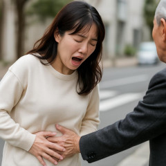 「70歳くらいの男性に道ですれ違いざまに、お腹を強めに殴られた」 第1子妊娠中・松中みなみ、衝撃報告にファン怒り   #芸能 |  110番はせずSNSに投稿します！
