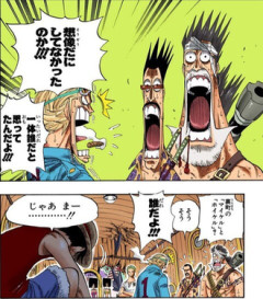 ワンピのギャグシーンで最後に笑ったのどこだろう