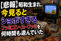 【悲報】昭和生まれ、ファミコンスーファミとか言うゴミ箱で遊んでいた