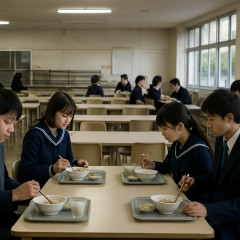 消えゆく高校「学食」、6割の業者が業績悪化   |  東京大学中央食堂か京都大学中央食堂かな、一般人も行ける、安い