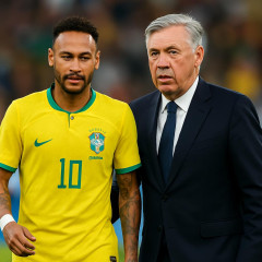 ネイマールがブラジル代表復帰でW杯4大会連続出場！アンチェロッティ監督「重要な選手となるだろう」   #サッカー
