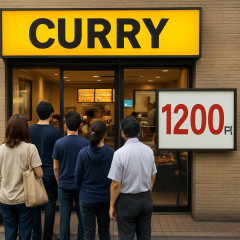 「1200円」の壁で苦戦？ 値上げしても好調だった「ココイチ」に変化 2年連続で客数減のワケ   |  同じ1000円払うんだったら