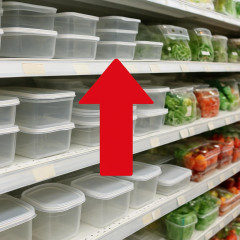 食品容器大手一斉値上げ 中東情勢で原料急騰 6月出荷分から