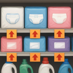 おむつ・生理用品・洗剤…生活必需品値上げ、ナフサ高騰の影響広がる   #値上げラッシュ |  確保されてるとは言っても潤沢とは程遠いならコストは上昇するわな