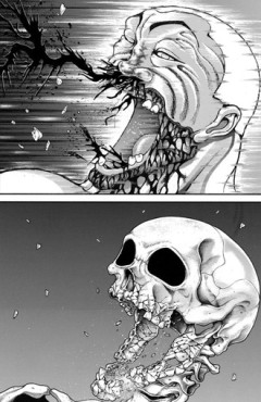 格闘漫画ってよく顔殴られてグラついた奥歯とか