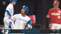 【日本ハム対楽天10回戦】日本ハム・万波、楽天・荘司から第11号2ランホームラン！リードを4点に広げる！！！！！！！！！！！！！