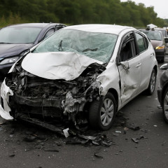 父親の車の復旧作業中に…追突で挟まれ20代息子が死亡 計4台が絡む多重事故に 阪和道   #和歌山 |  41歳で20の息子か