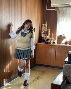 女子高生、デブすぎる