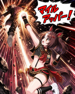 【ウマ娘】グランアレグリアの必殺技「マイルアッパー！」とは